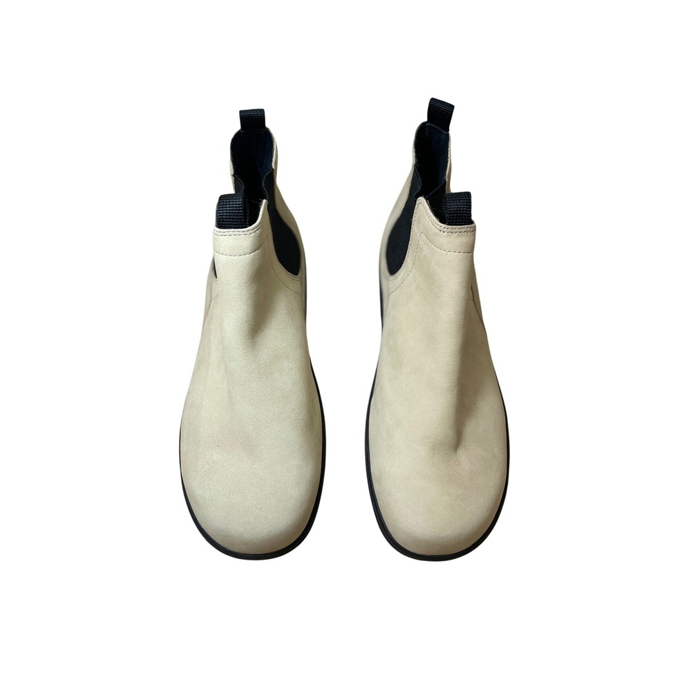 Rockport Women's Cream Beige Leather Chelsea Ankle Boots Size 6M